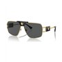 Versace Mixte 0ve2251 63 100287 Lunettes de Soleil, Or, Taille Unique