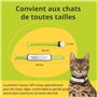 Kippy - Collier GPS pour Chats Kippy Cat Color – Traceur GPS de Santé et d'Activité - Collier Chat GPS Anti-étranglement avec Al