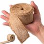 IPEA 2x Rouleaux Rubans Jute de 50 mm pour Décoration
