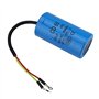 Condensateur CD60 Run avec fil conducteur 250V AC 150uF 50/60Hz pour compresseur d'air de moteur