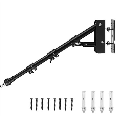 NEWFUN Support Mural pour Lumière avec Base Triangulaire