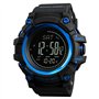 FeiWen Homme Outdoor Militaires Sport Digital LED Plastique Montres Bracelet et Caoutchouc Ruban Multifonctionnel Boussole Podom