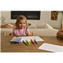 Jovi MY FIRST 1206 Lot de 6 feutres super lavables pour enfants à pointe arrondie Felt Pen Couleurs assorties