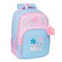 Cartable BlackFit8 Smile Bleu Rose 32 x 42 x 15 cm