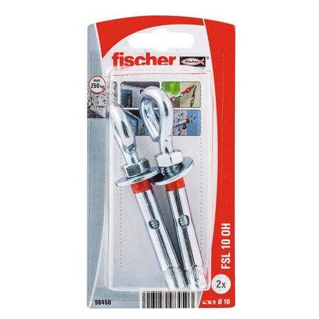 FISCHER 098450 - Blister FSL-H 10 K