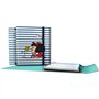 Mafalda 88212613 Collection Mafalda Classeur à 4 anneaux et recharge Multicolore A4