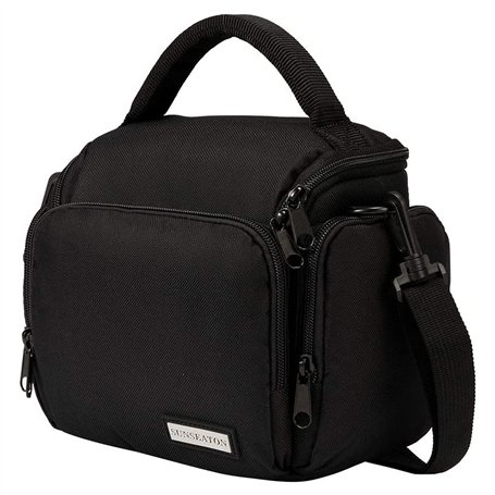 SUNSEATON Housse de Protection pour Appareil Photo Sac Bandoulière Appareil Photo Numérique Sacoche Caméra Compatible pour Nikon