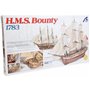 Artesanía Latina - Maquette de bateau en bois - HMS Bounty - Modèle 22810, Échelle 1:48 - Modèles réduits à assembler - Niveau E