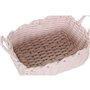 Set de basket Home ESPRIT Beige Gris Rose Corde (3 Pièces) (3 Unités)