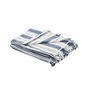 Couverture Home ESPRIT Bleu Gris Rayures