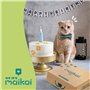 MAIKAI Pets Lot 6 friandises Chien - Coffret Cadeau d'anniversaire pour Chien et Chat - Huile de Saumon pour Chien et Chat (250m