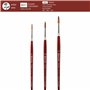 12 Ronds Pointus Fibre Synthétique Set 1 Alvaro Castagnet Series Prado Brosses Professi