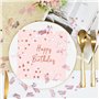 Serviettes Anniversaire Fille en Papier Jetable