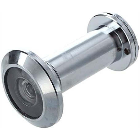 Jdel Judas pour Porte 14 mm 35-60 mm avec Grand Angle 200º et Couvercle Nickel