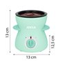 Jocca Machine à Fondue 350ML avec Bol Antiadhésif et 4 Fourchettes