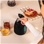 Cecotec Bouilloire Electrique Thermosense 140 Black. Bouilloire 1 L sans BPA, 2200 W pour un chauffage rapide, filtre anti-calca