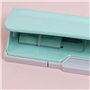 Craftelier - Perforatrice ajustable de 6 orifices pour Planners, Albums, Agendas et Carnets de Scrapbooking et Loisirs Créatifs