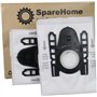 SpareHome® Lot de 10 sacs filtratión superieure pour aspirateur Bosch type G/G All/GXXL/GXL