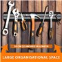Barre aimantée pour outils 6 pieces 33 cm x 5 cm barre magnetique outils arre magnetique outillage support magnétique outils por