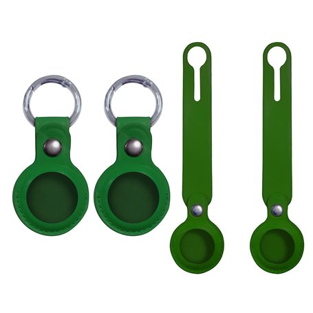 EUROXANTY Porte-Airtag | Porte-Clés pour Airtag | Accessoires pour le des Dispositifs Airtag de Localisation GPS | Cuir artifici