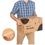 packer PRO Lot de 10 Boîtes en Carton pour Déménagement et Rangement avec Poignées, Carton Ultra Résistant, 430 x 300 x 250 mm