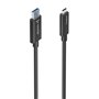 Câble USB Aisens A157-0925 Noir 15 m