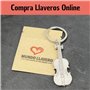 Porte-clés pour violon argenté - Porte-clés d'instrument de musique violon violet violoncelle contrebande - Accessoire pour amat