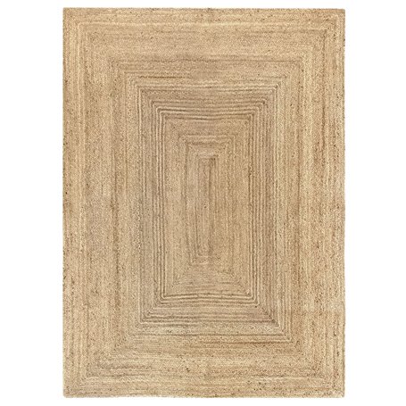 HAMID - Tapis Alhambra de Jute Naturel