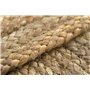 HAMID - Tapis Jute Naturel, Alhambra Tapis en Jute Couleur Naturelle, Tapis 100% Fibre de Jute, Tressé à la Main, Tapis pour Sal