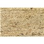 HAMID Pack 2 Tapis en Jute Alhambra Couleur Naturelle, Tapis 100% Fibre de Jute, Tressé à la Main, Tapis de Salon, Salle à Mange