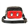Disney Mickey Mouse Air-Sac à Bandoulière IBiscuit Padding, Noir