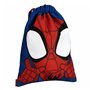 Sac à dos serré par des ficelles Spidey Bleu foncé 27 x 33 cm