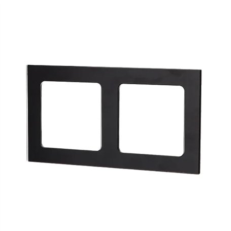 Plaque murale en verre au design moderne