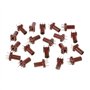 VONGEE 20 Pcs Réglable Inducteur Shell Squelette Vide Noyau De Ferrite Aucune Bobine D'inducteur 25-100MHZ