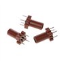 VONGEE 20 Pcs Réglable Inducteur Shell Squelette Vide Noyau De Ferrite Aucune Bobine D'inducteur 25-100MHZ