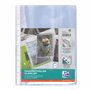 Oxford 100 pochettes transparentes A4 avec ouverture sur le dessus