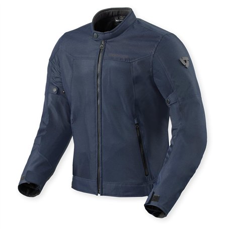 REV'IT! Eclipse 2 Veste de moto en maille pour homme (bleu - L)