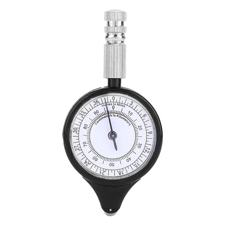 Mini Carte Mesureur en Plein Air Distance Caculateur Outil De Cartographie Roue en Métal Jauge De Mesure Range Finder