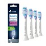 Philips Sonicare Lot de 4 têtes de brosses à dents électriques soniques G3 Premium Gum Care pour la santé des dents et des genci