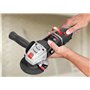 Skil Masters 9412MA Meuleuse d'Angle 125 mm à Variateur de Vitesse (1300 Watt, Démarrage Progressif, Limitation du Courant de Dé