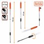 BLACK+DECKER Desherbant Télescopique - Manche Télescopique 77-112 CM - Arracheur de Mauvaises Herbes avec Manche - Outillage de