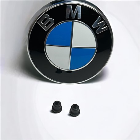 BMW Authentique emblème BMW pour capot Avec douilles