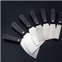 Grattoirs Et Couteaux,7pcs Flexible Grattoirs à Mastic Couteau De Remplissage Jeu de Spatules en Acier Inoxydable Couteaux à Mas