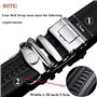 behone 2 Pcs Boucle de Ceinture en Alliage à Cliquet Automatique, Homme Boucle de Ceinture Automatique, Ceinture en Cuir pour ho