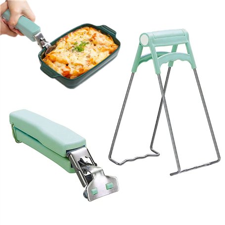 Sunbbingsp Lot de 1 pinces à aliments chauds