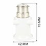 FExYinz 2 pièces par paquet adaptateur de douille de lampe prise B22 conversion en prise de courant et prise E27