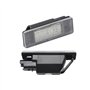 AUTO-STYLE Feux de plaque d'immatriculation LED compatible avec Citroën/Peugeot divers - Version 2, Noir