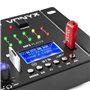 Vonyx STM3030 Table de Mixage 4 Canaux - Port USB, Technologie sans Fil Bluetooth, 2 Canaux Phono/Ligne Commutables, 1 canal MP3