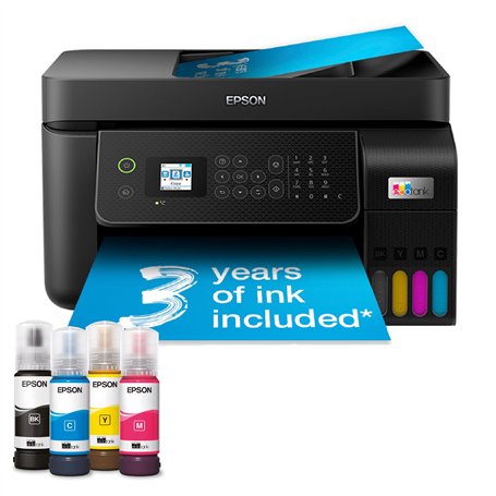 Epson EcoTank ET-4800 A4 Imprimante Multifonction Wi-FI avec réservoir d'encre jusqu'à 3 Ans d'encre Incluse