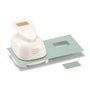 Vaessen Creative Perforatrice Rectangle - 1.8 x 3.3 cm - pour Projets DIY, Papier Scrapbooking, Plastique Fou, Bullet Journaling